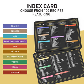 Cocktail Flashcards Box Set