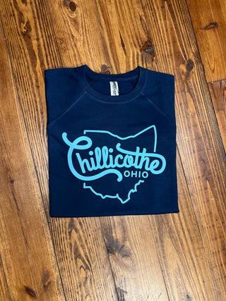 Chillicothe, Ohio Script Lightweight Terry Crewneck