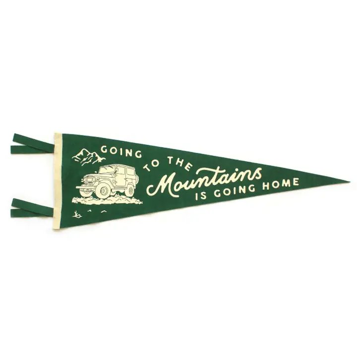 *CLEARANCE* Going to the Mountains Pennant