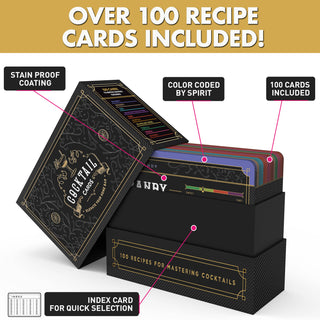 Cocktail Flashcards Box Set