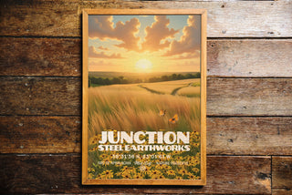 World Heritage: Junction Steel Earthworks Print