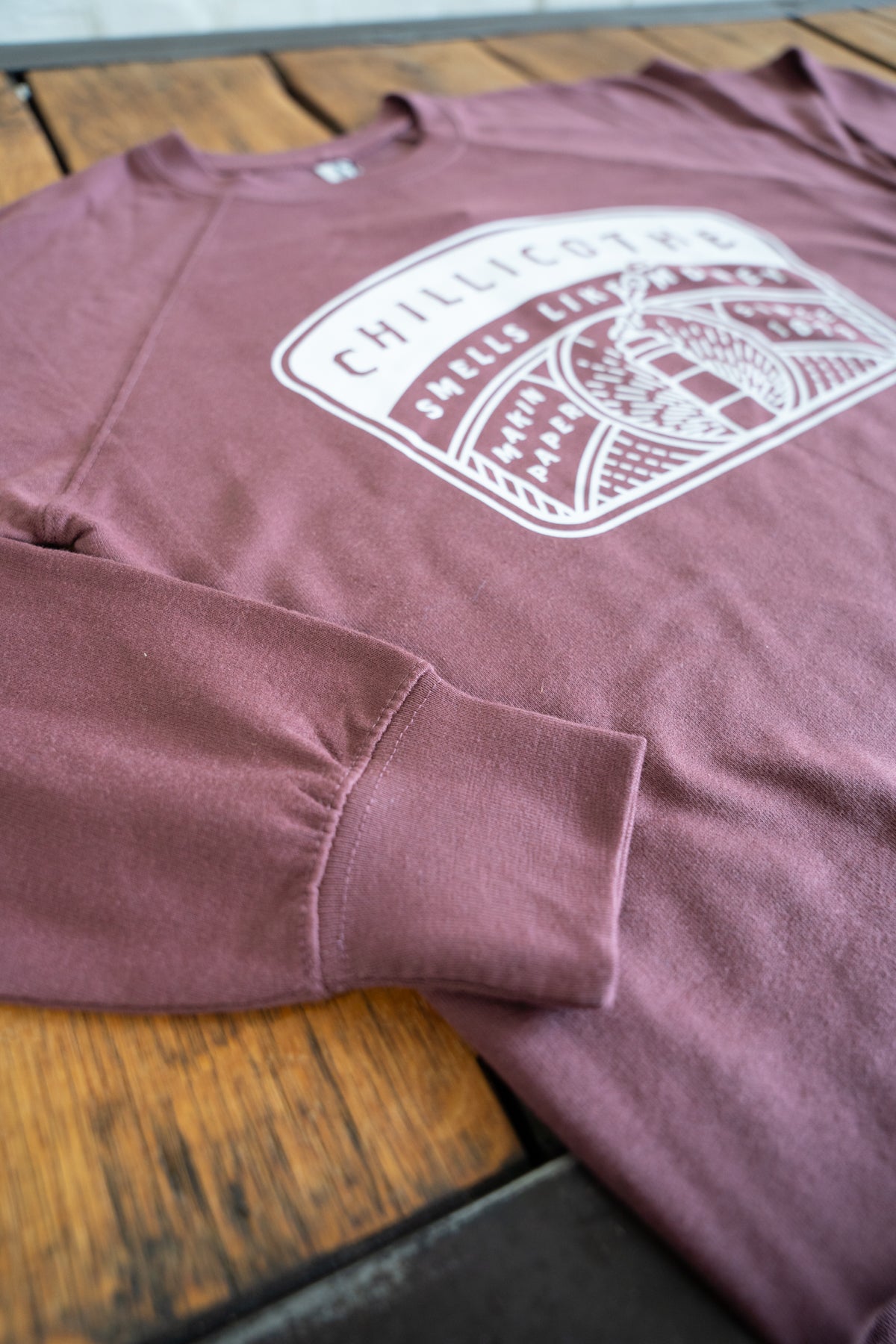 Makin' Paper Lightweight Terry Crewneck