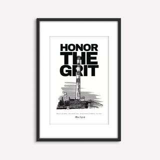 "Mead Paper" Honor the Grit Print