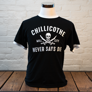 Chillicothe Never Says Die Ringer Tee
