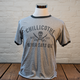 Chillicothe Never Says Die Ringer Tee