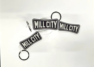Mill City Roadside Retro Keychain