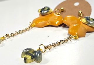 Chilli-Crafty: Honeycomb Earrings