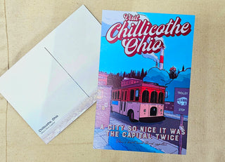 City So Nice Trolley - Postcard