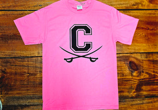 PINK Cavalier Logo Tee 2025