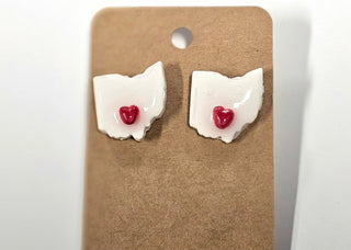 Chilli-Crafty: Ohio Stud Earrings