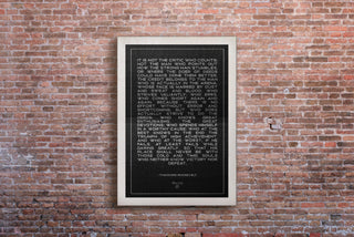 Roosevelt Quote Print