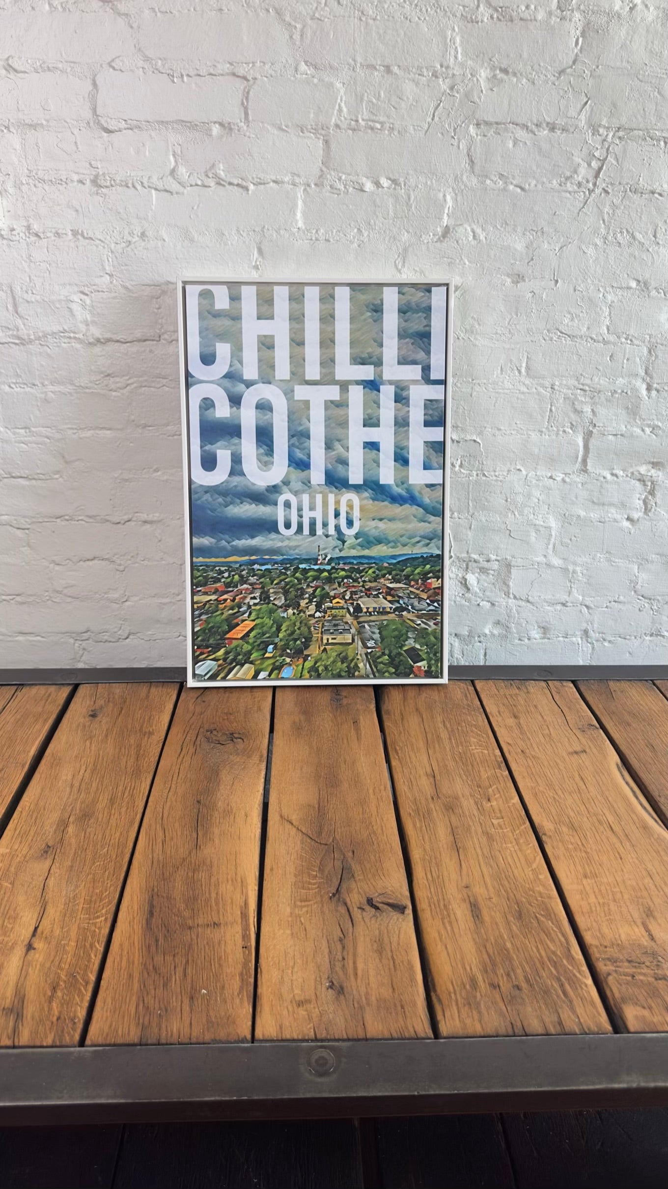 Modern Chillicothe Framed Canvas