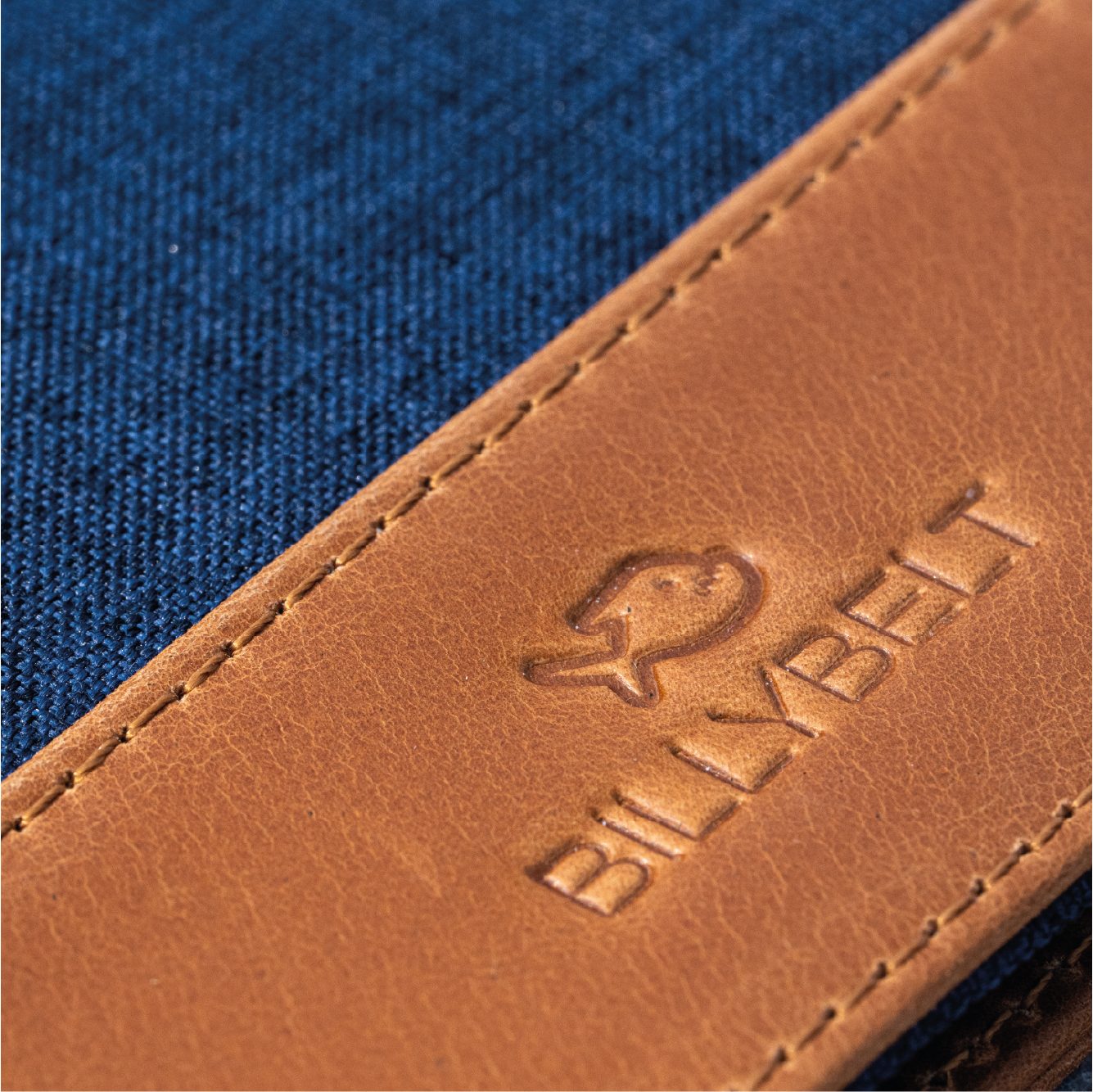 BILLYBELT - Blue Leather Wallet