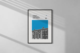 First Capital District Poster Print