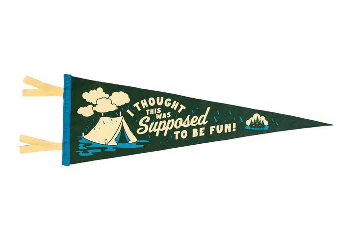 Supposed To Be Fun Pennant
