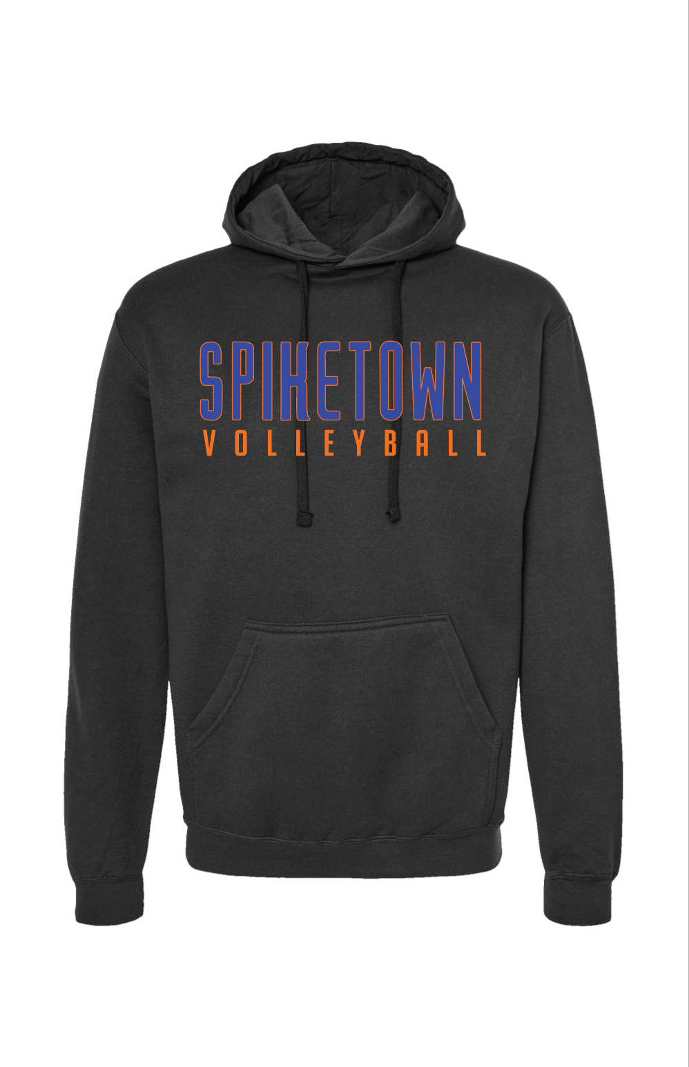 Spiketown Volleyball Black Hoodie