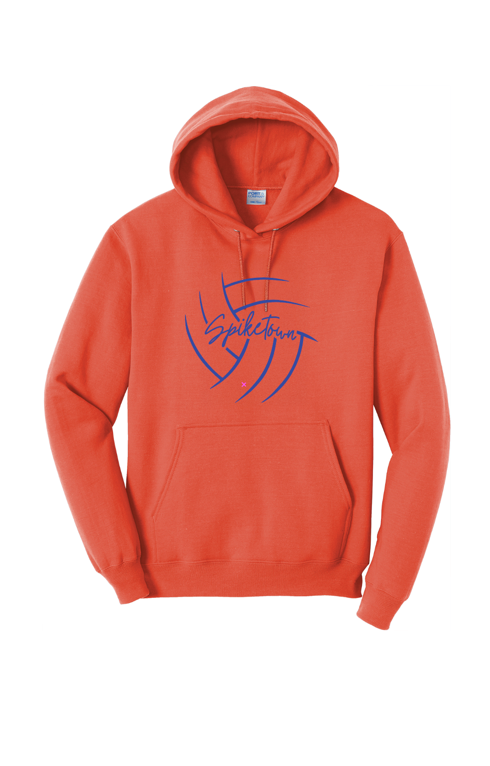 Spiketown Script Volleyball Hoodie