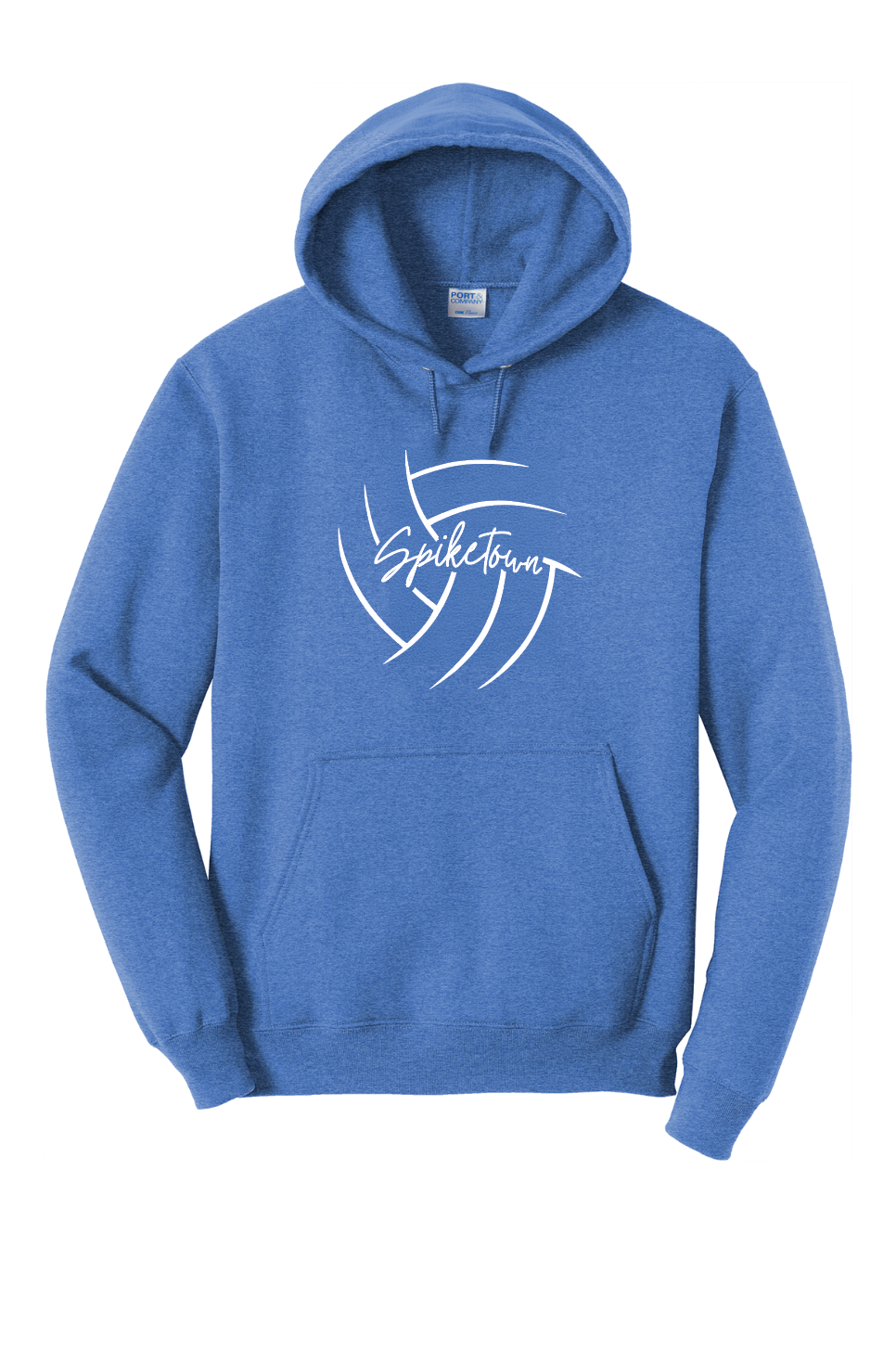 Spiketown Script Volleyball Hoodie