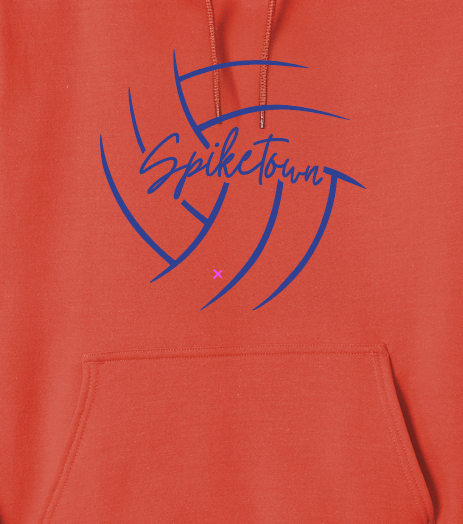 Spiketown Script Volleyball Hoodie (YOUTH)