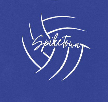 Spiketown Script Volleyball Crewneck Sweatshirt (YOUTH)