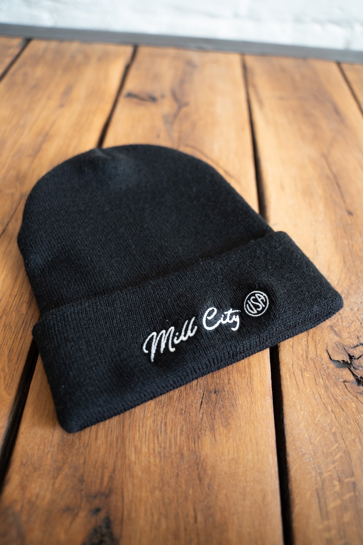 Mill City Embroidered Beanie