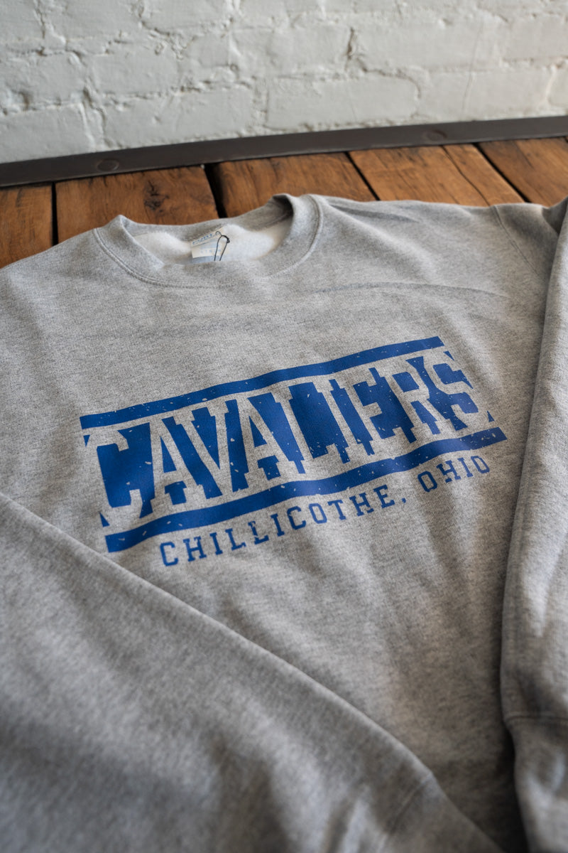 Cavaliers Grunge Crewneck Sweatshirt