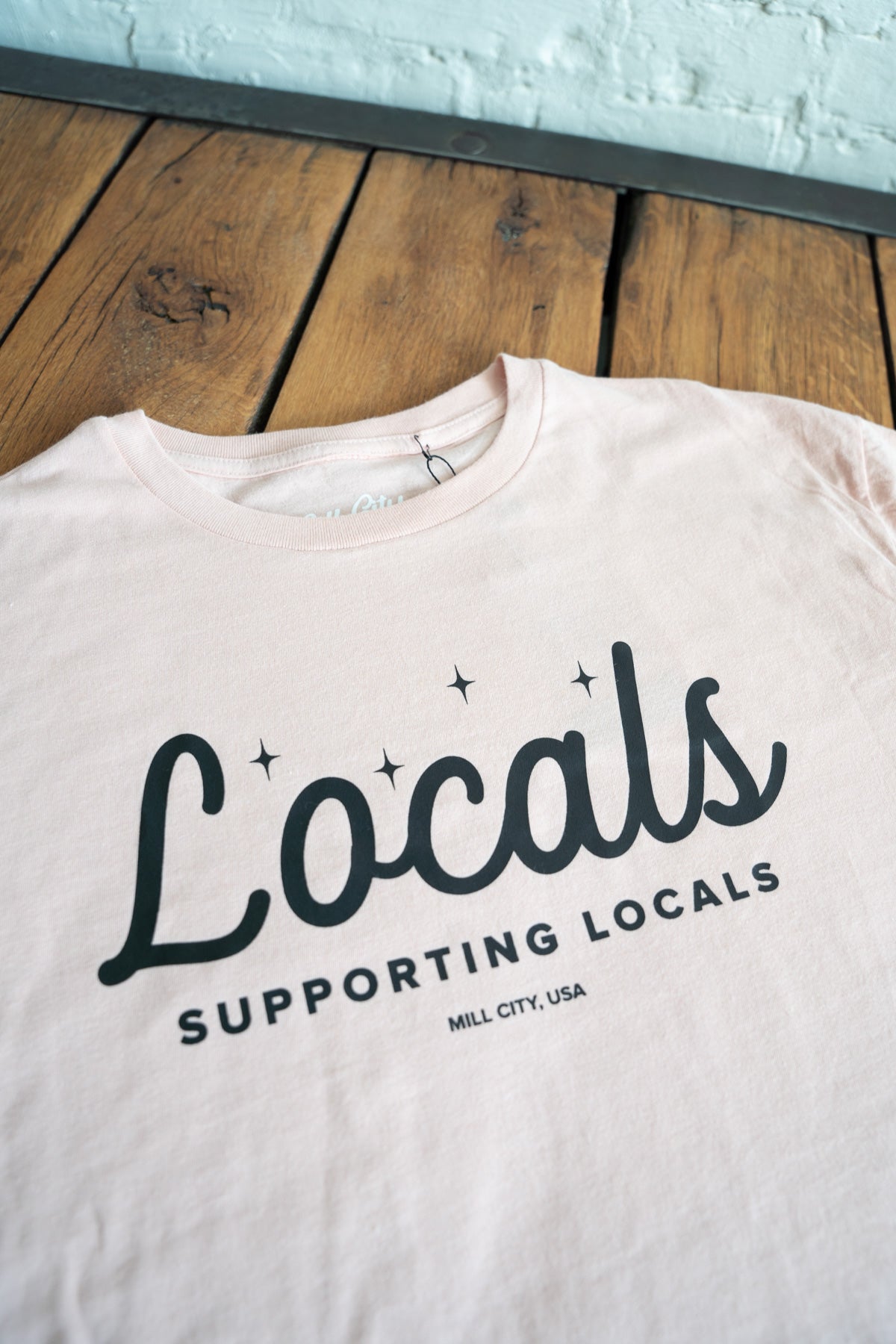 Locals Supporting Locals Boxy Tee