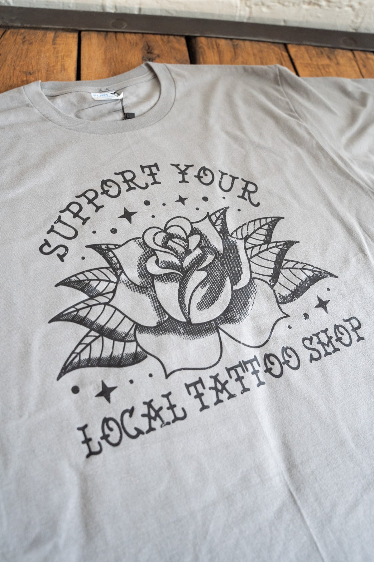 Support Your Local Tattoo Shop Tee