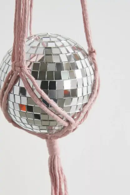 Small Disco Ball with Hanger